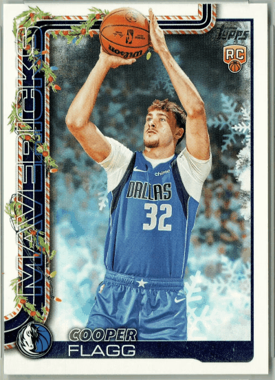 Cooper Flagg Trading Card: 2025 Topps #H161 Holiday