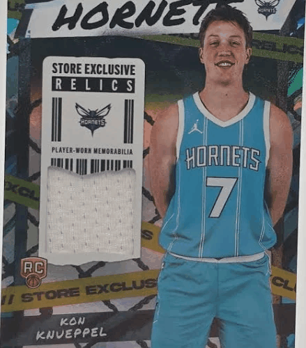 Kon Knueppel Patch Card Exclusive Relic