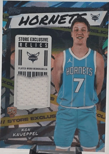 Kon Knueppel Patch Card Exclusive Relic