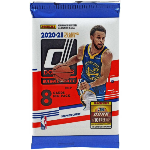 NBA-Donruss-2020-21-Basketball-Trading-Card-BLASTER-Pack-8-Cards