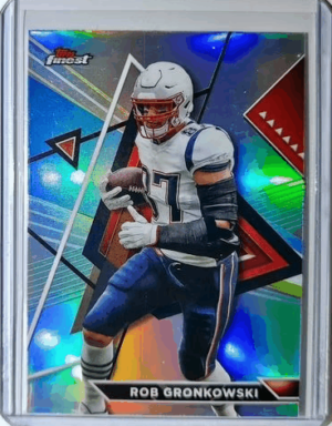 Rob Gronkowski 2023 Topps Finest Refractor NFL #213 Card Patriots