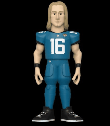 Trevor -Lawrence-funko-Gold-5-NFL-Jaguars-Home-Uniform