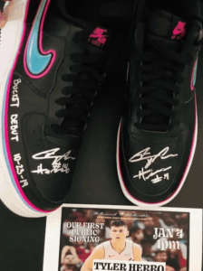 Tyler-Hero-Heat-NikeAir-Force1-miami-vice-shoes-NBA-debut