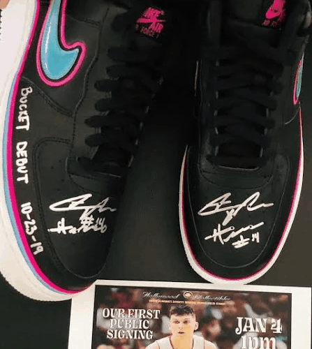 Tyler-Hero-Heat-NikeAir-Force1-miami-vice-shoes-NBA-debut