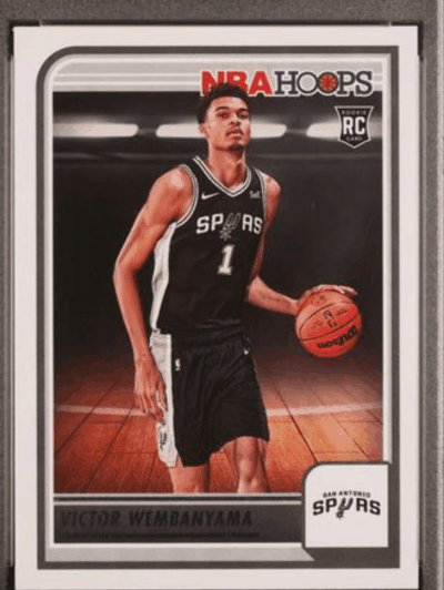 Victor Wembanyama Trading Card Panini Hoops #277 Rookie RC