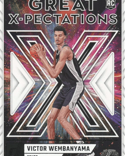 Victor Wembanyama Trading Card: 2023-24 Panini Donruss Great X-Pectations #10 Rookie