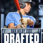 2025 Dax Kilby MiLB Minor League Rookie Tampa Tarpons Yankees