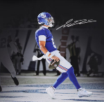jaxson-dart-new-york-giants-autographed-16-x-20-2025-week-4-first-career-touchdown-spotlight-photograph-PIN-199-1.webp