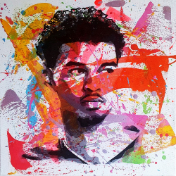 Wembanyama- Ink Painting