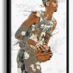 victor-wembanyama-wall art-frmd-pic-PIN