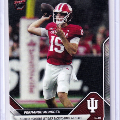 Fernando-Mendoza 2025-26 Bowman U-NOW #-33-C-Indiana-Hoosiers-Football