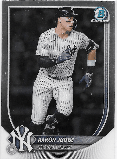 Aaron Judge - New York Yankees - 2025 Bowman Chrome
