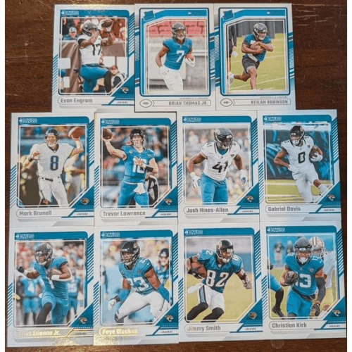 Jacksonville Jaguars 2024 Trading Cards - Donruss NFL Team Set