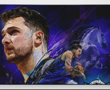 2023 Optic Luka Doncic Nebula Auto 1/1