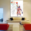 Michael Jordan Canvas Wall Art: Fat Hat 4 Kids Auction Item