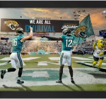 Travis-Hunter-and-Trevor-Lawrence-Jacksonville-Jaguars-Framed-Two-Player-Art-Print-PIN.webp