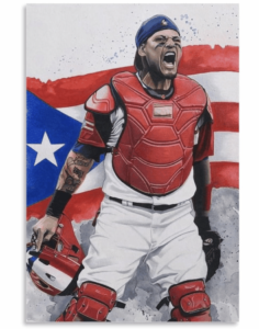 Yadier Molina Canvas-Poster Wall-Art-Prints-BTTn