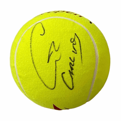 Carlos Alcaraz Signed Autograph Large Jumbo US Open Official Tennis Ball
