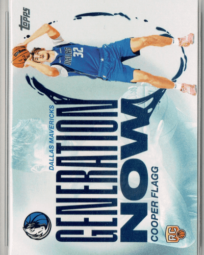 Cooper Flagg Trading Card: Cooper Topps 2025 #GN-1 Generation Now RC