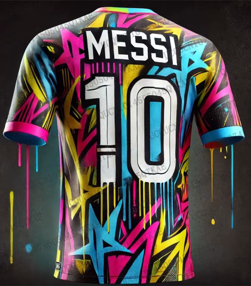 Messi Multi Color Jersey -Small