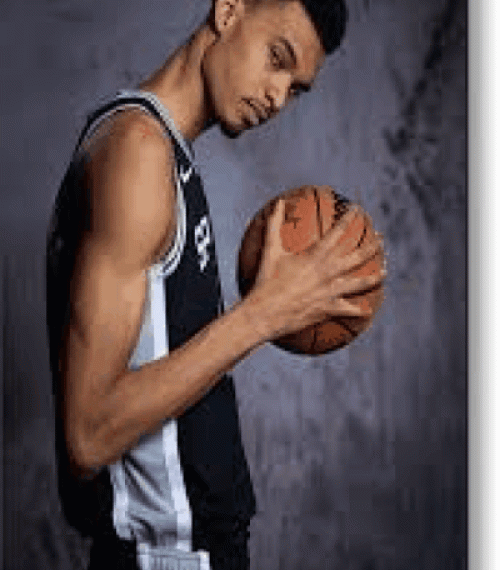 Victor Wembanyama Wall Image: Metal